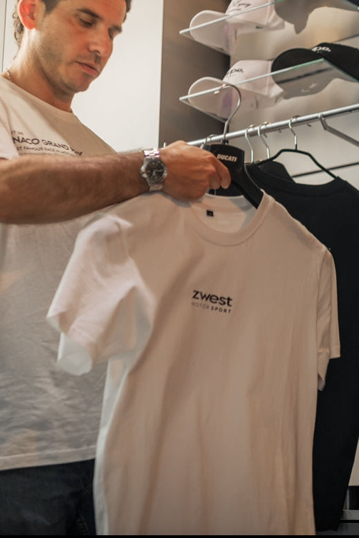 Polera Zwest Motorsport - White